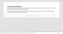 Desktop Screenshot of hukommelseskortet.dk
