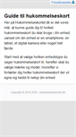 Mobile Screenshot of hukommelseskortet.dk